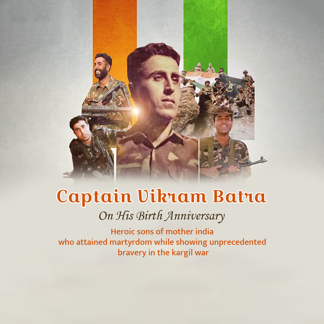 Vikram Batra Birthday Anniversary