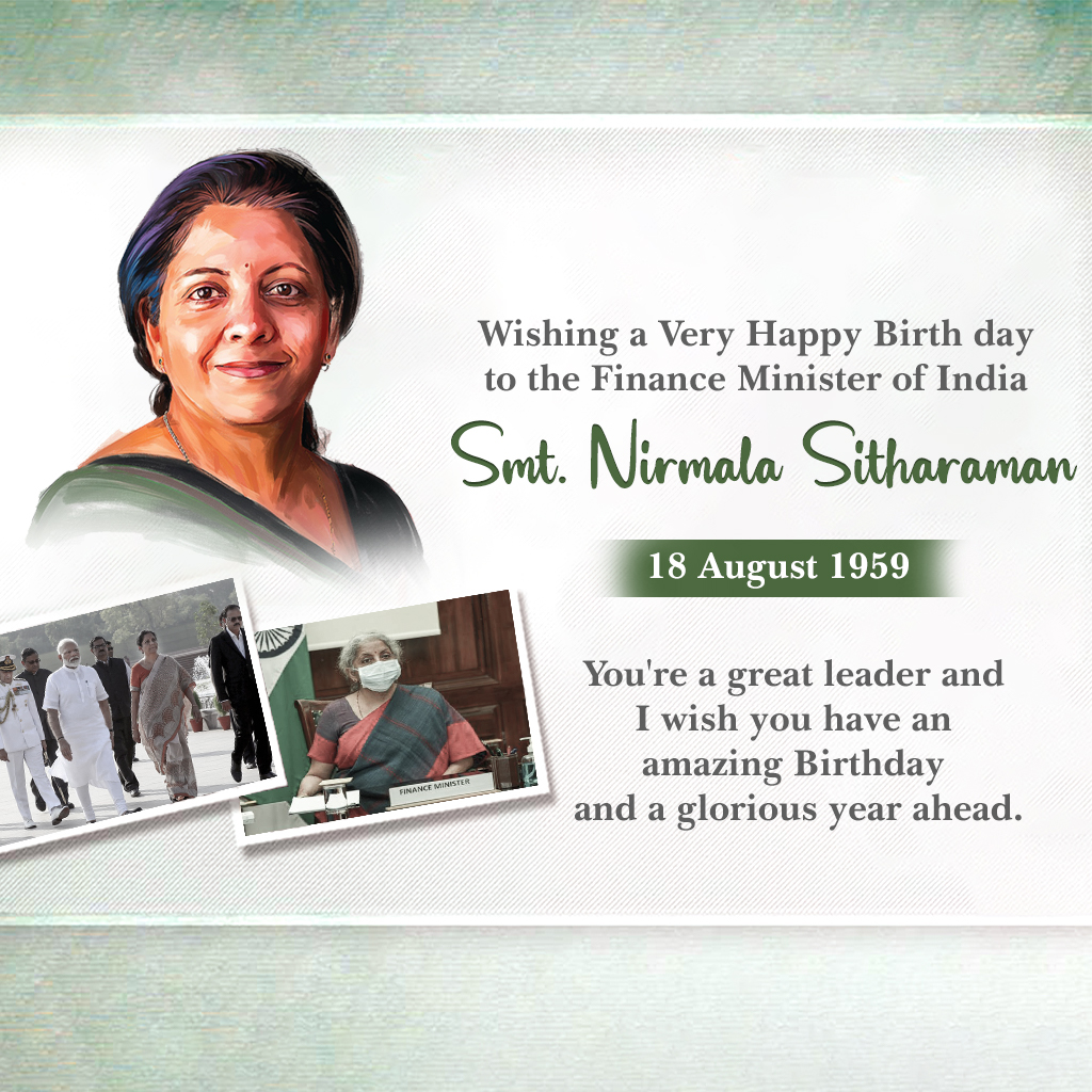 Niramala Sitaraman Birthday