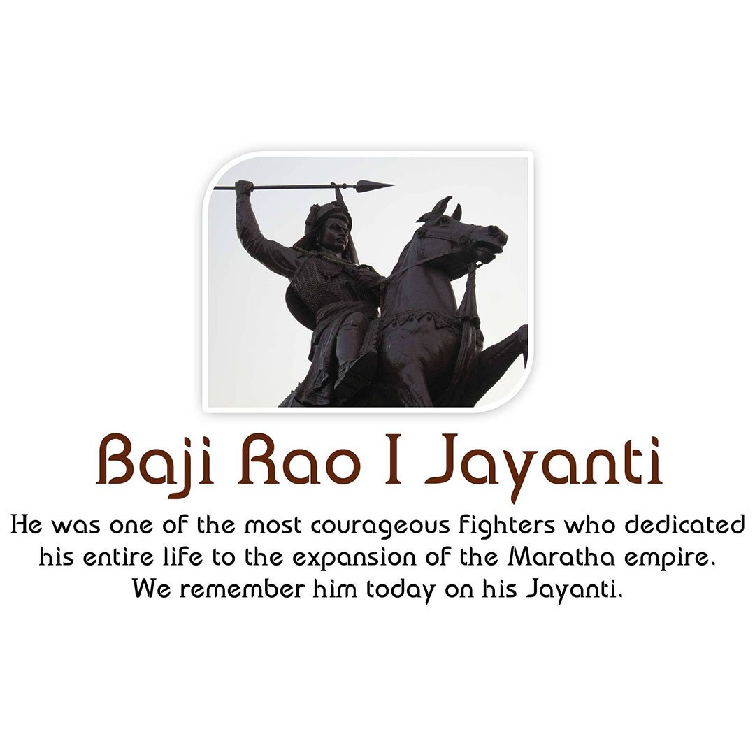 Peshwa Bajirao Jayanti