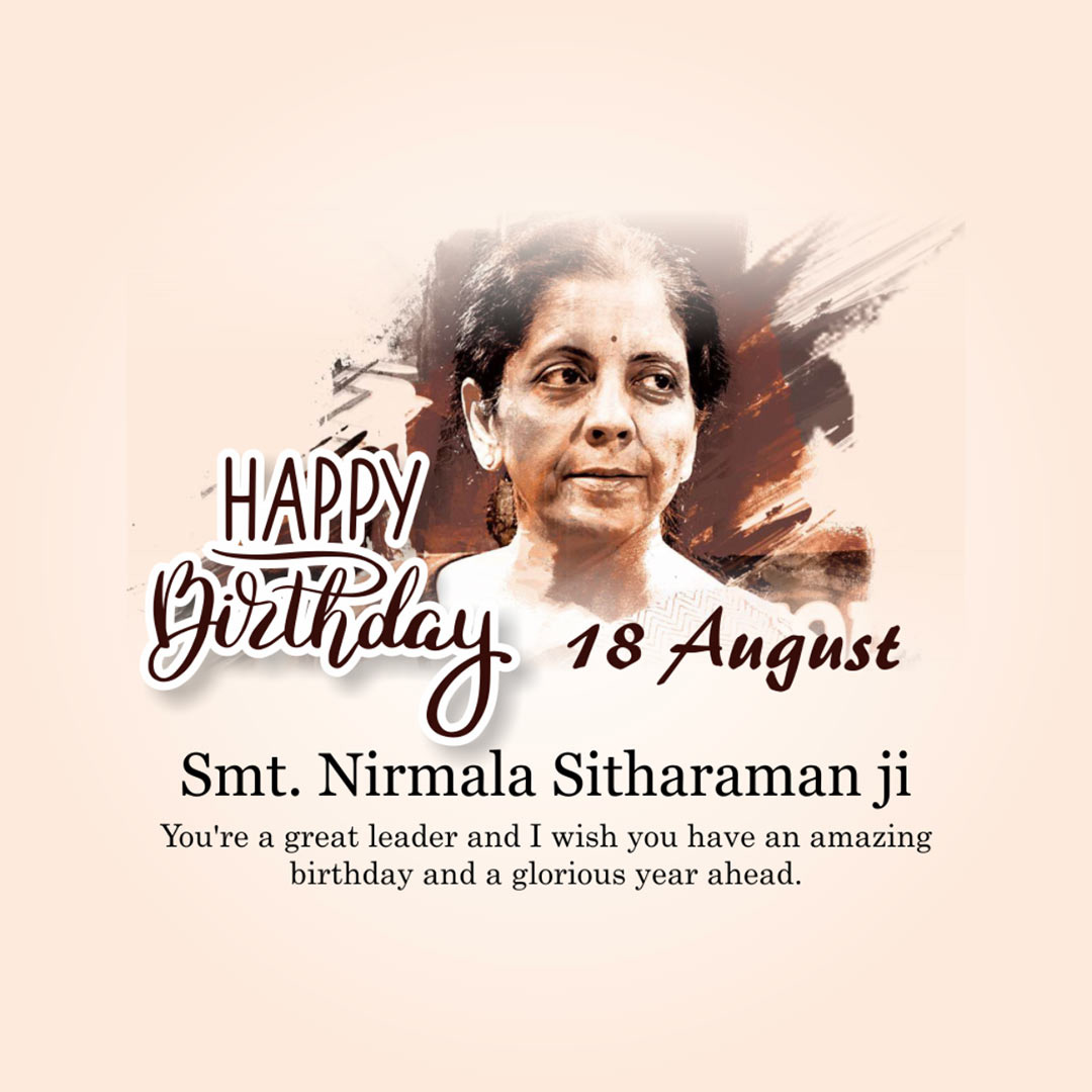 Niramala Sitaraman Birthday