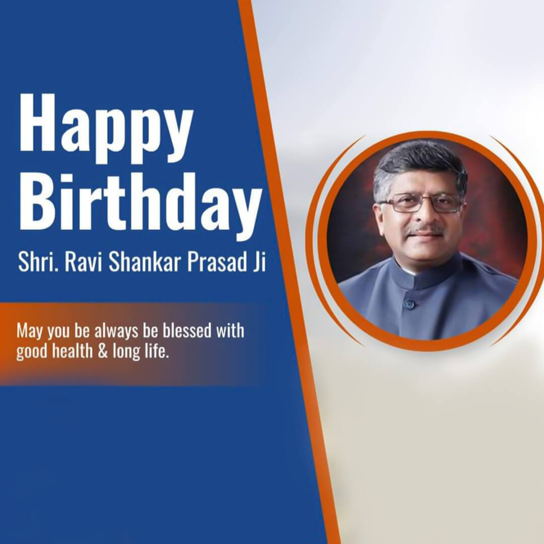 Ravi Shankar Prashad Happy Birthday