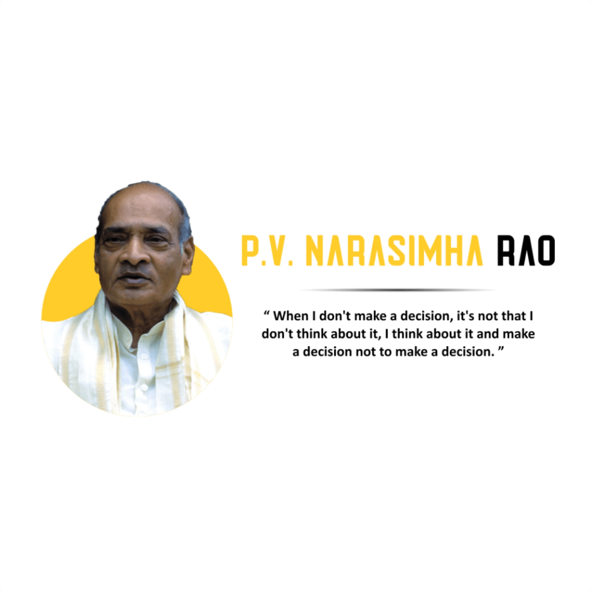 P. V. Narsimha Rao
