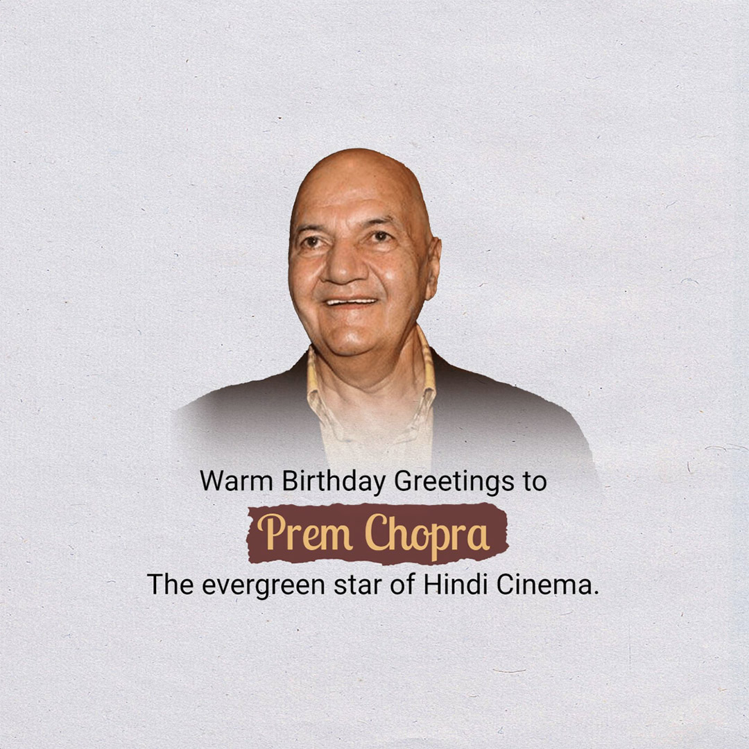 Prem Chopra Birthday