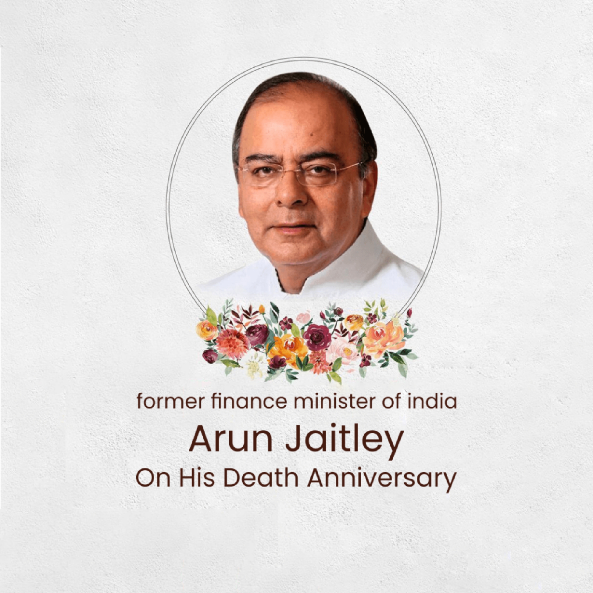 Arun Jaitley Death Anniversary
