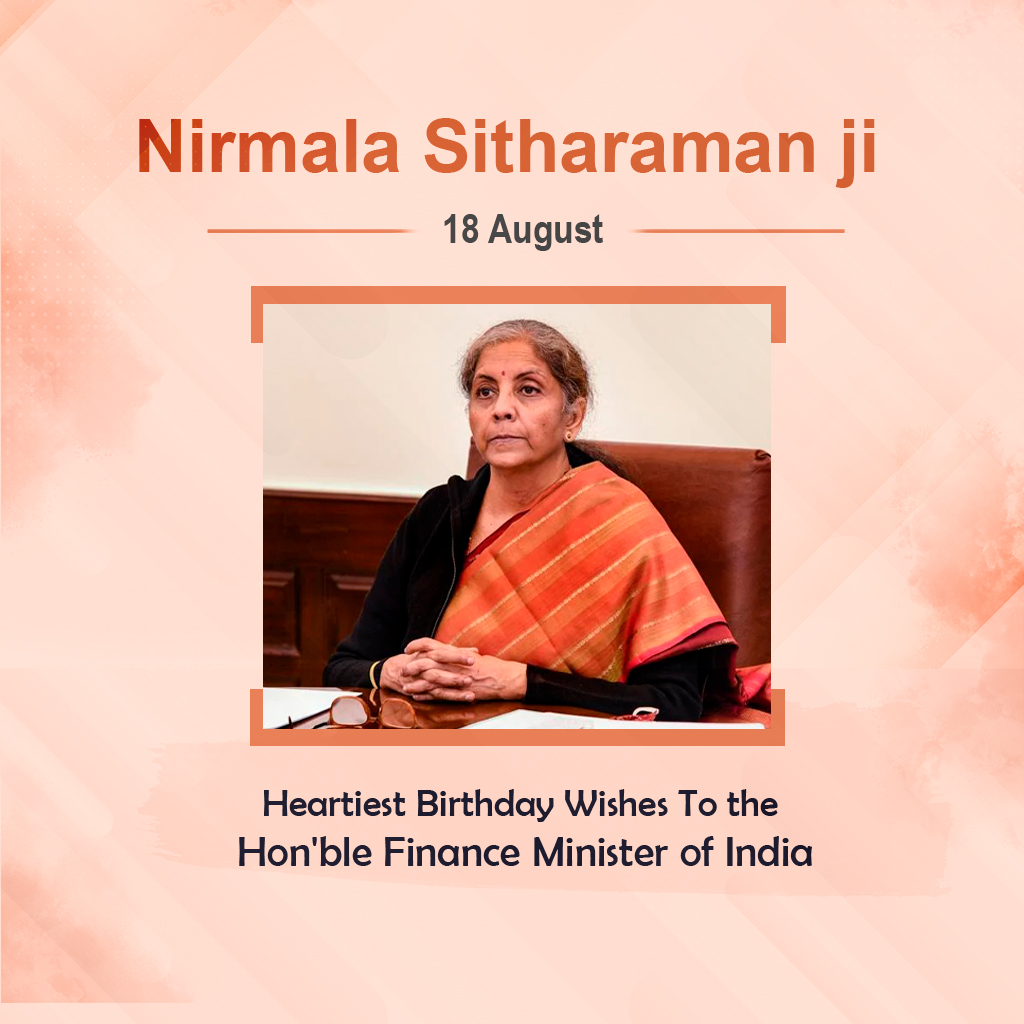 Niramala Sitaraman Birthday
