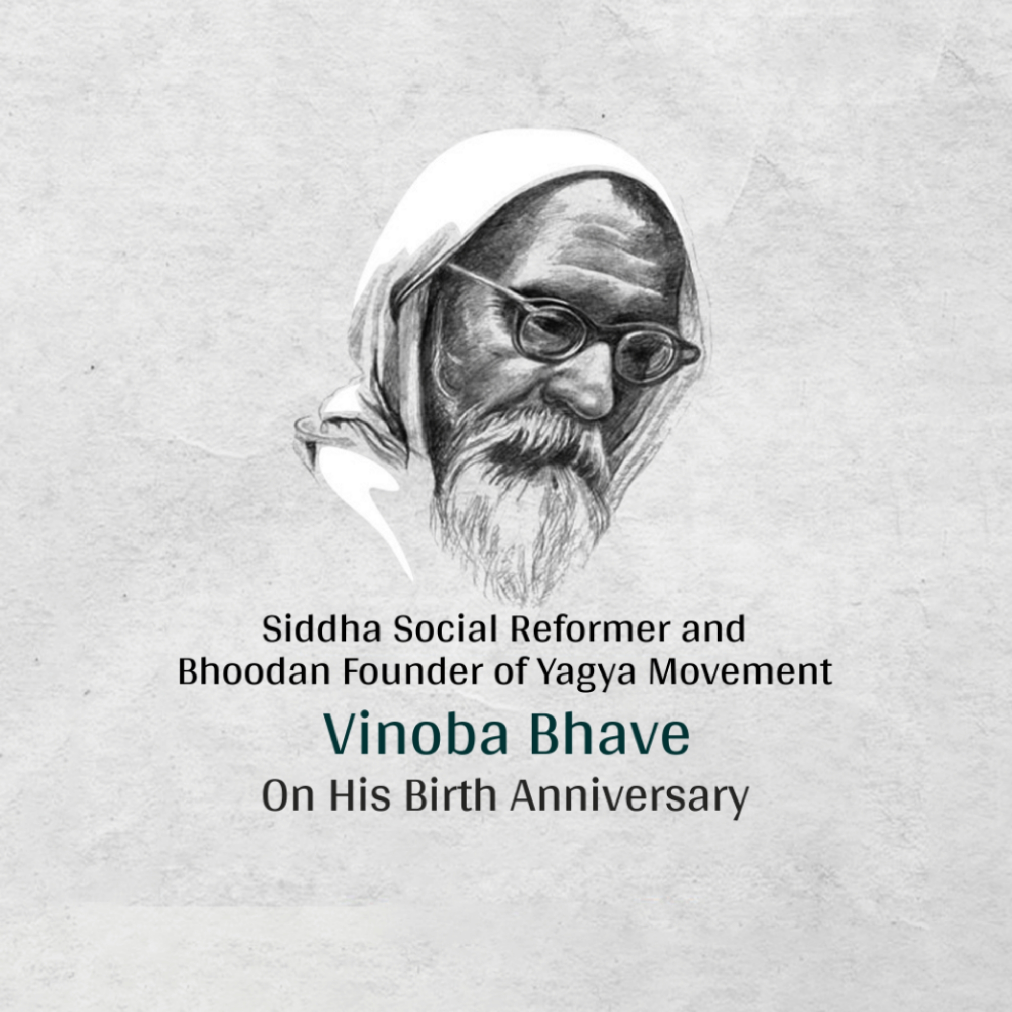 Vinoba Bhave Birth Anniversary