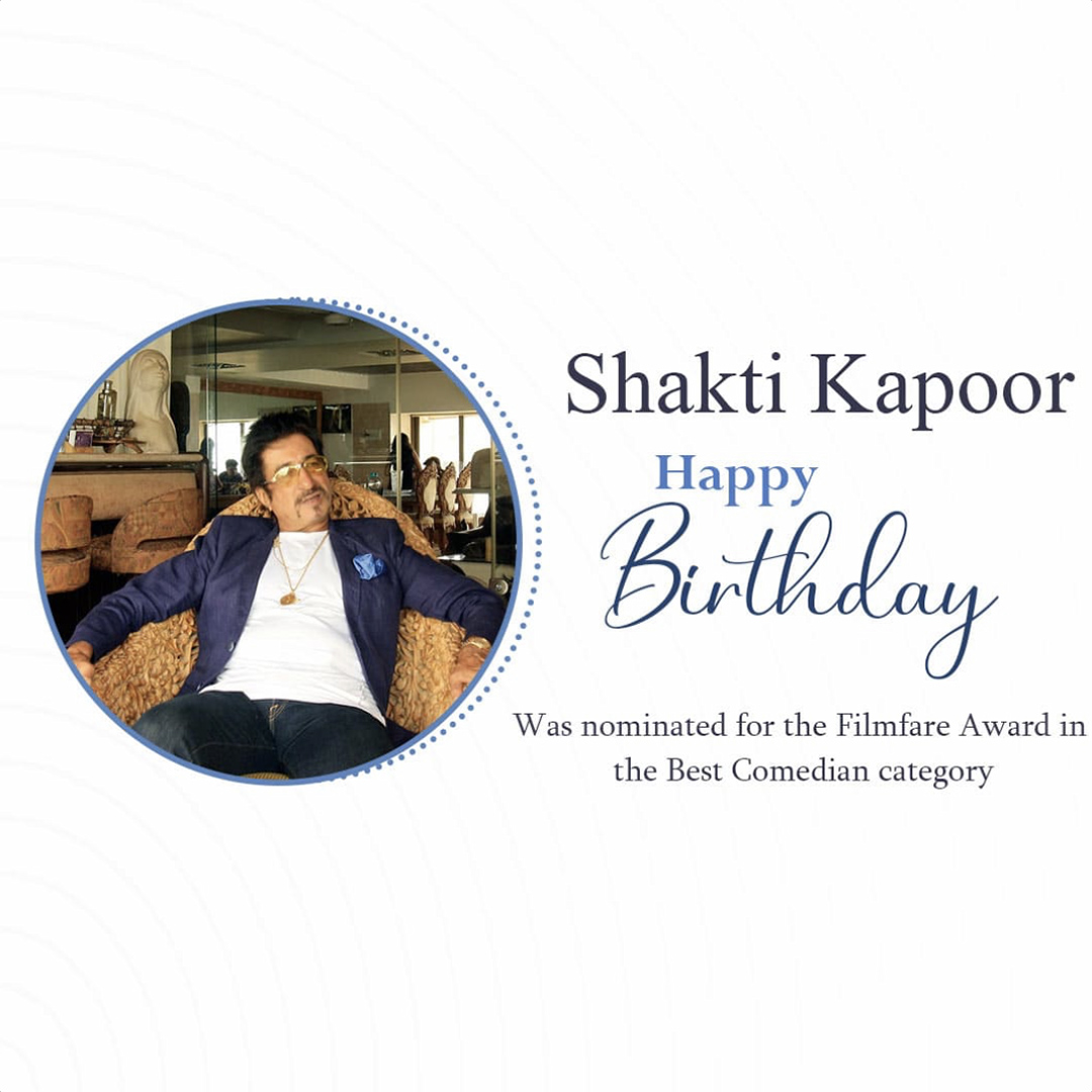 Shakti Kapoor Birthday