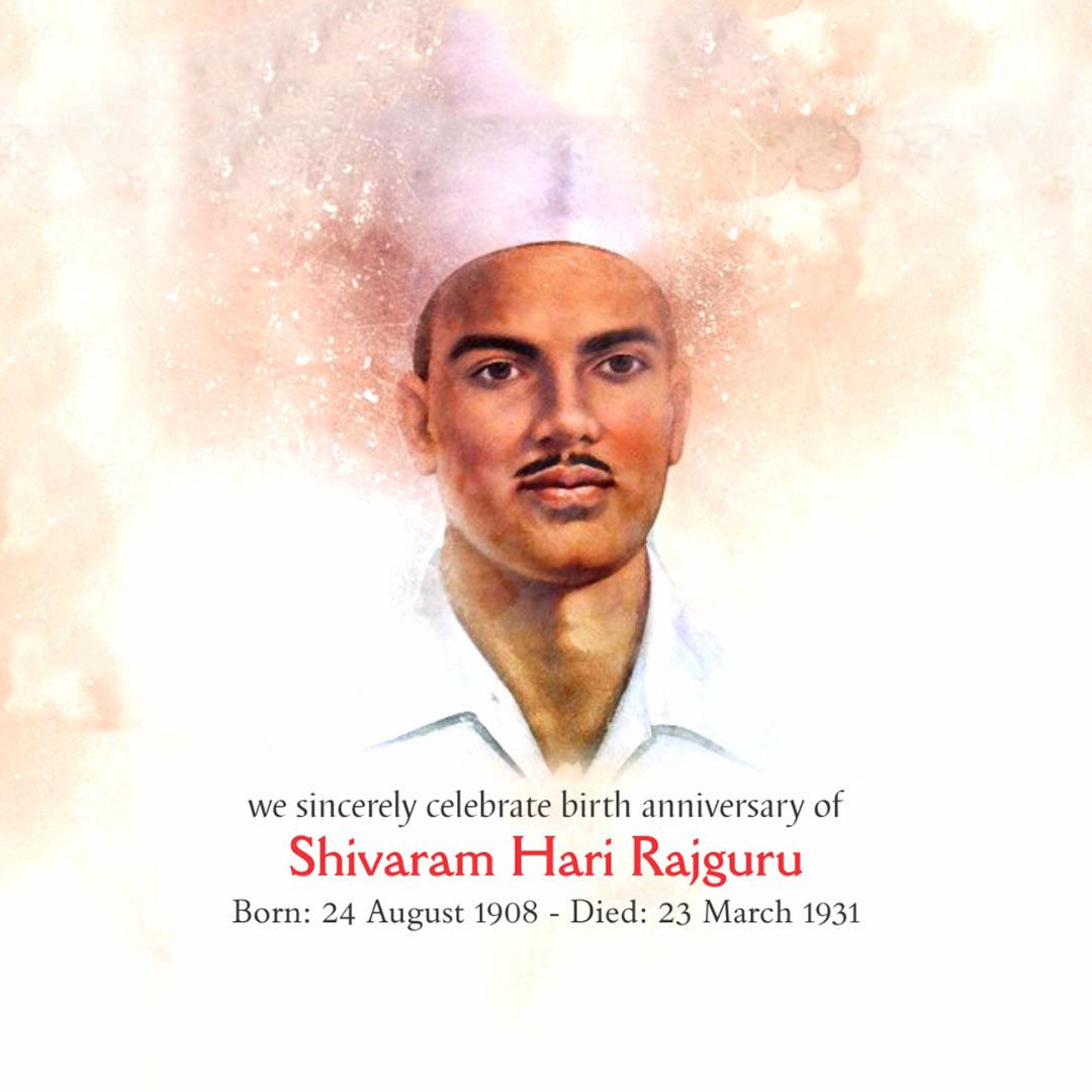 Shivaram Hari Rajguru Birth Anniversary