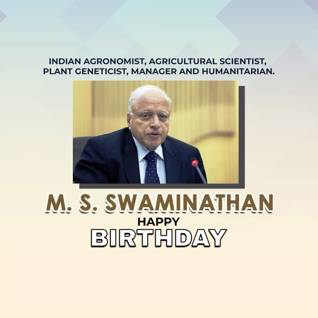 M.S. Swaminathan