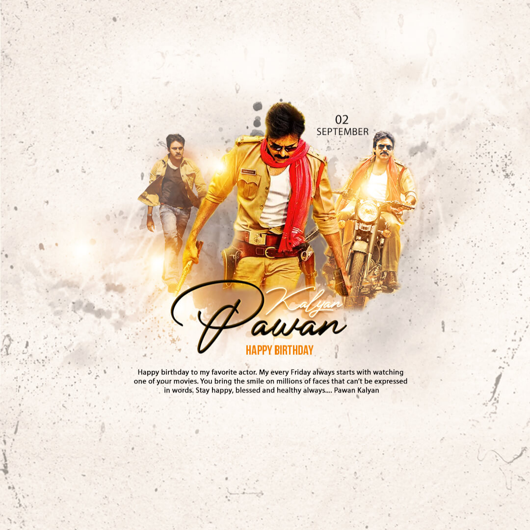 Pawan Kalyan Happy Birthday
