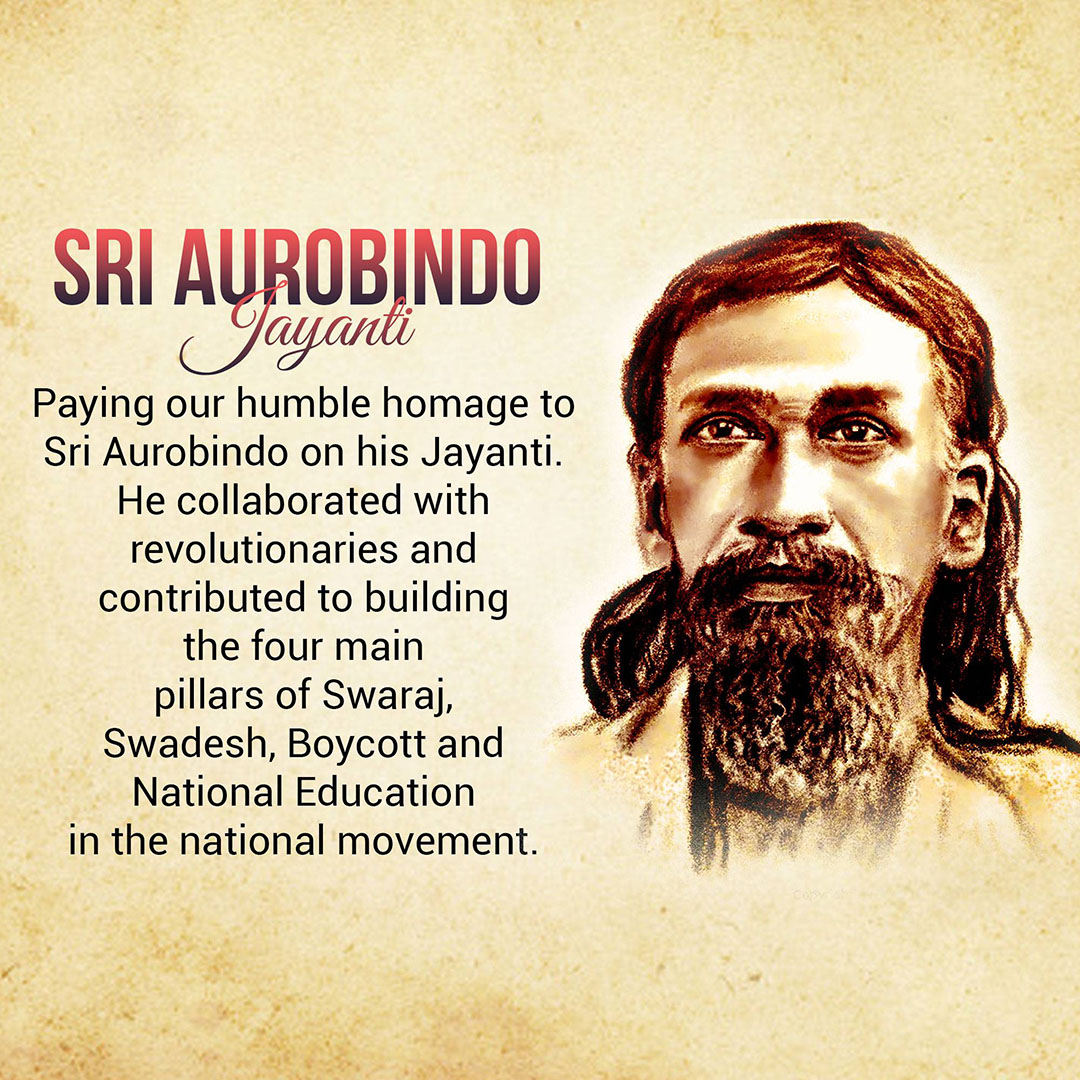 Sri Aurobindo Birth Anniversary