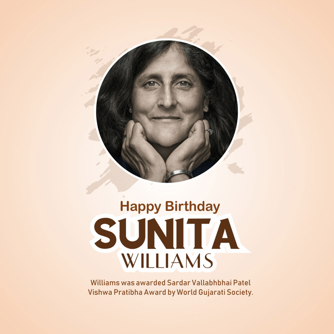 Sunita Williams Birthday