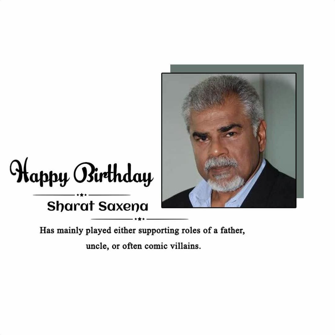Sharat Saxena