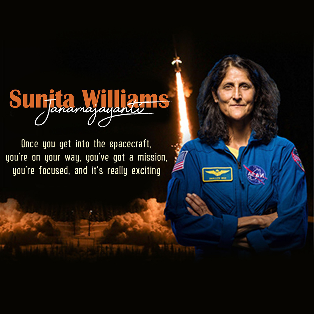 Sunita Williams Birthday