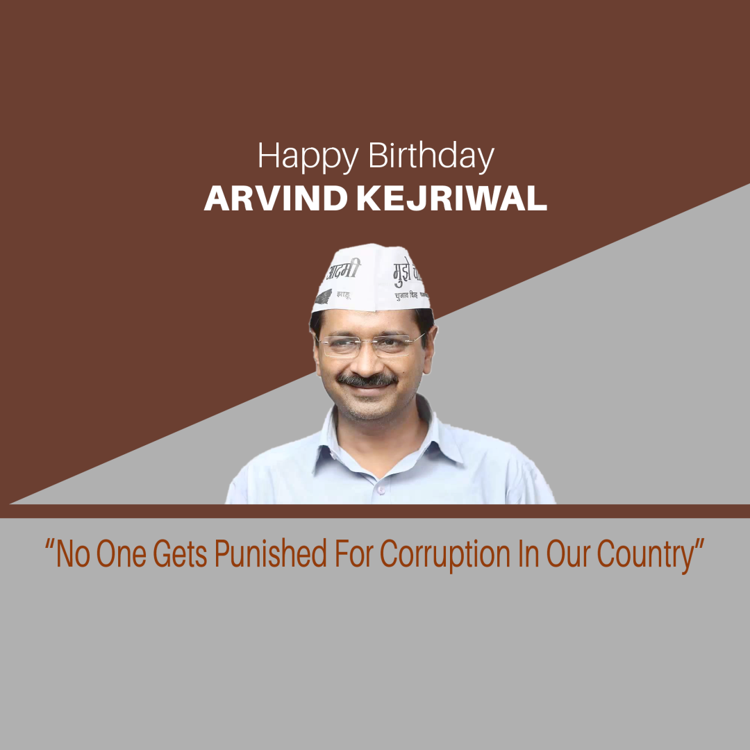 Arvind Kejarival Birthday