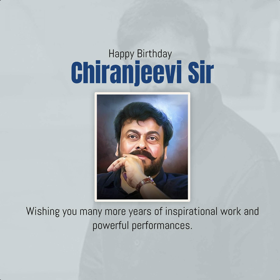 Chiranjeevi Birthday