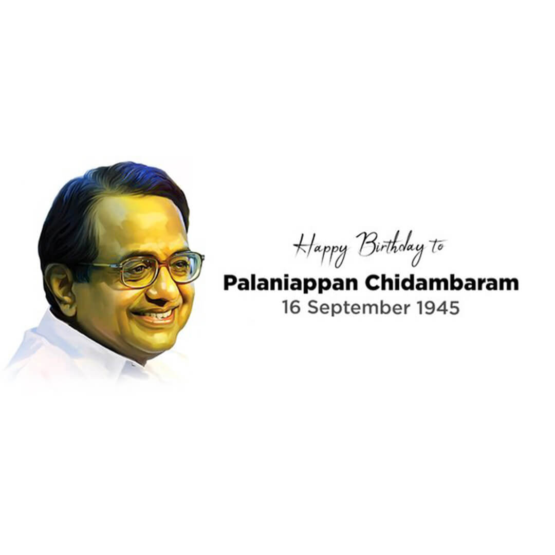 P Chidambaram Birthday