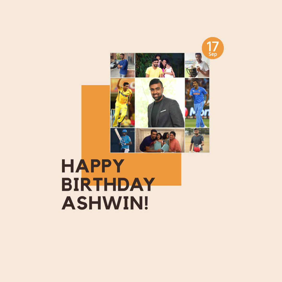Ravichandran Ashwin Birthday