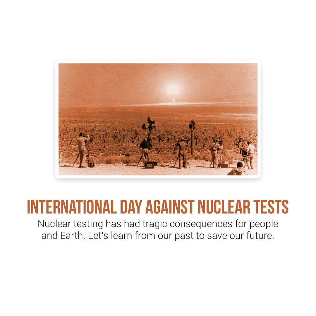 Day of Against Nuclear Tests Day