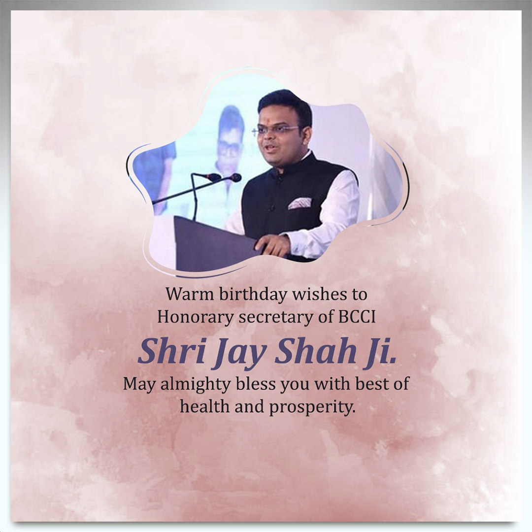 Jay Shah Birthday