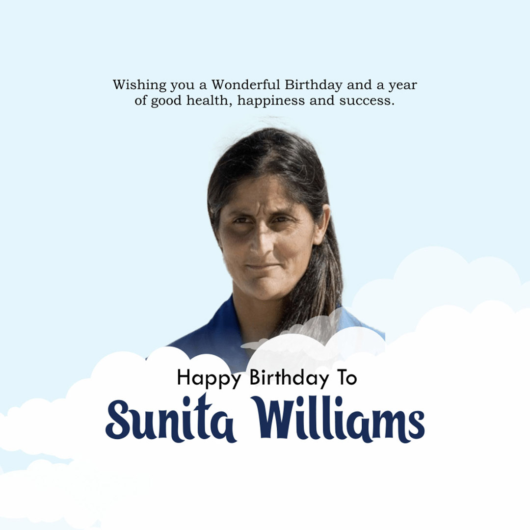 Sunita Williams Birthday