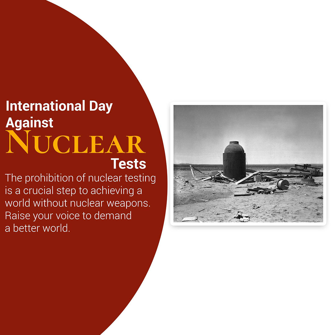 Day of Against Nuclear Tests Day