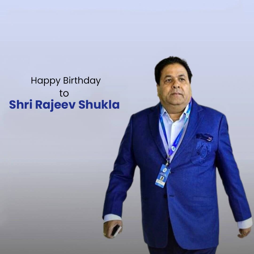 Rajeev Shukla Birthday