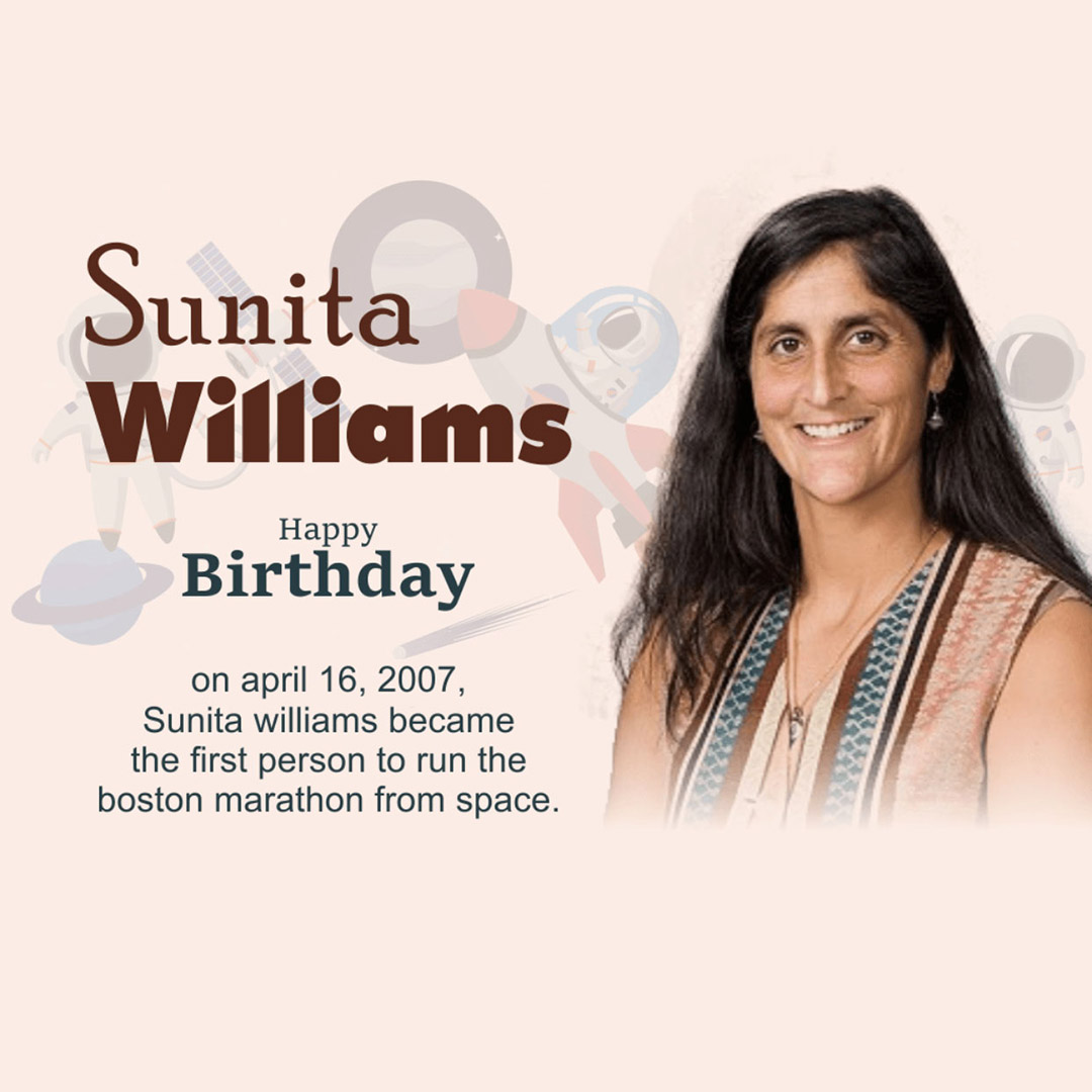 Sunita Williams Birthday