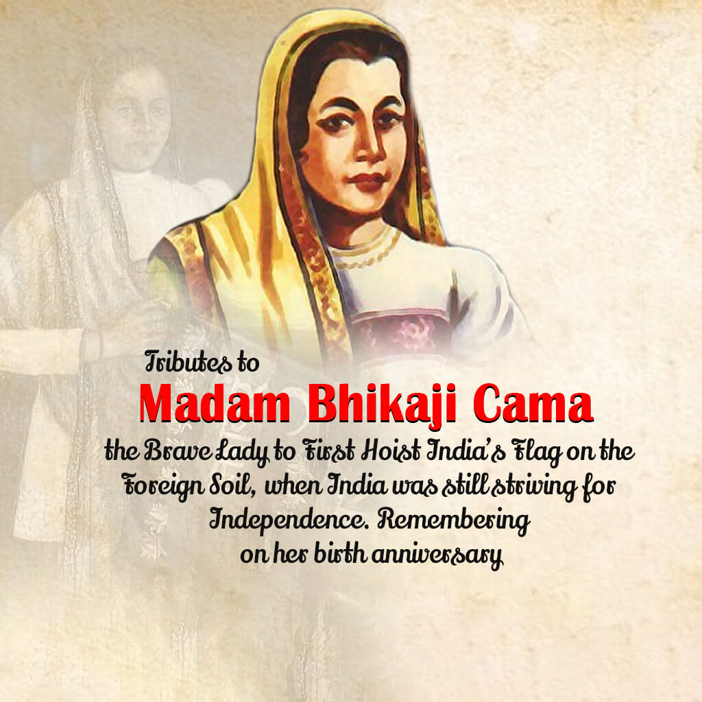 Madam Bhikaiji Cama Jayanti