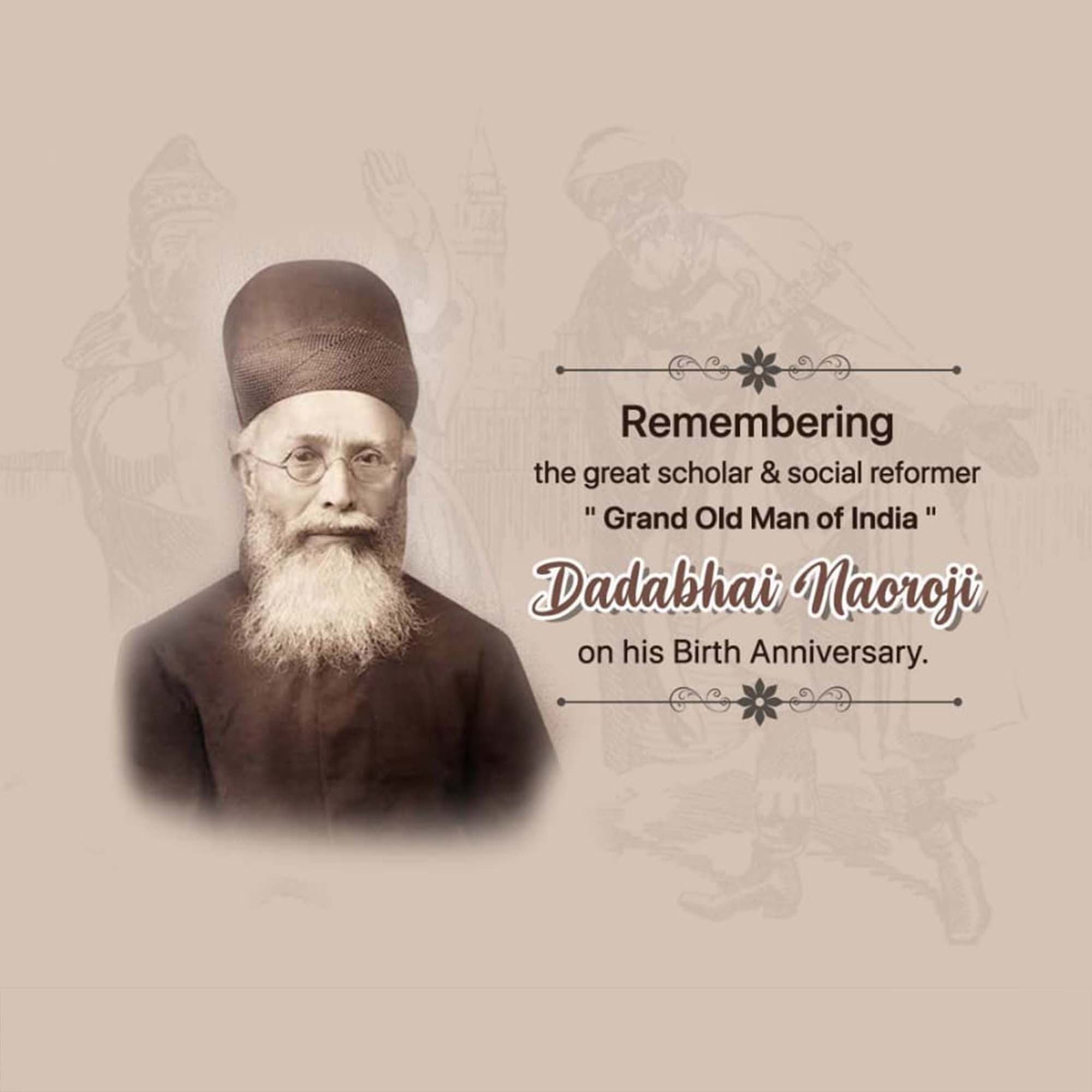 Dadabhai Navroji Birth Anniversary