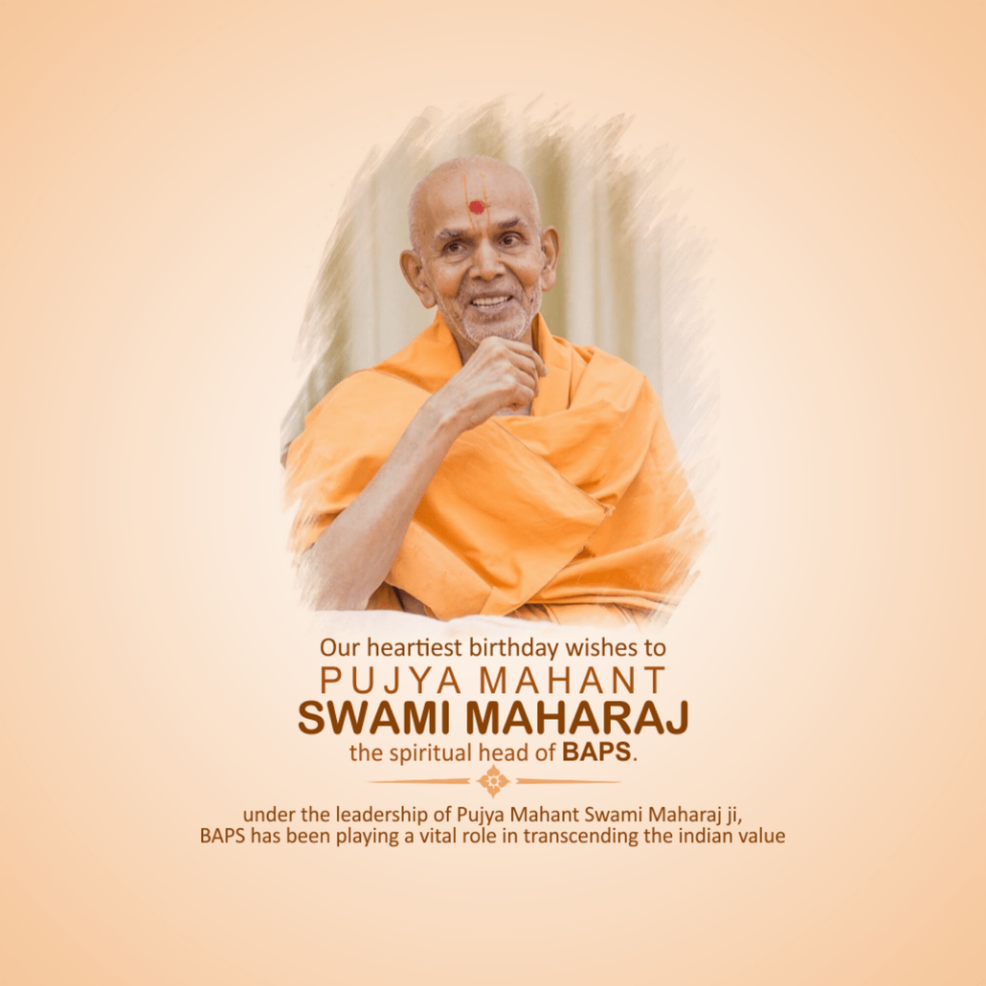 Mahant Swami Maharaj Birthday