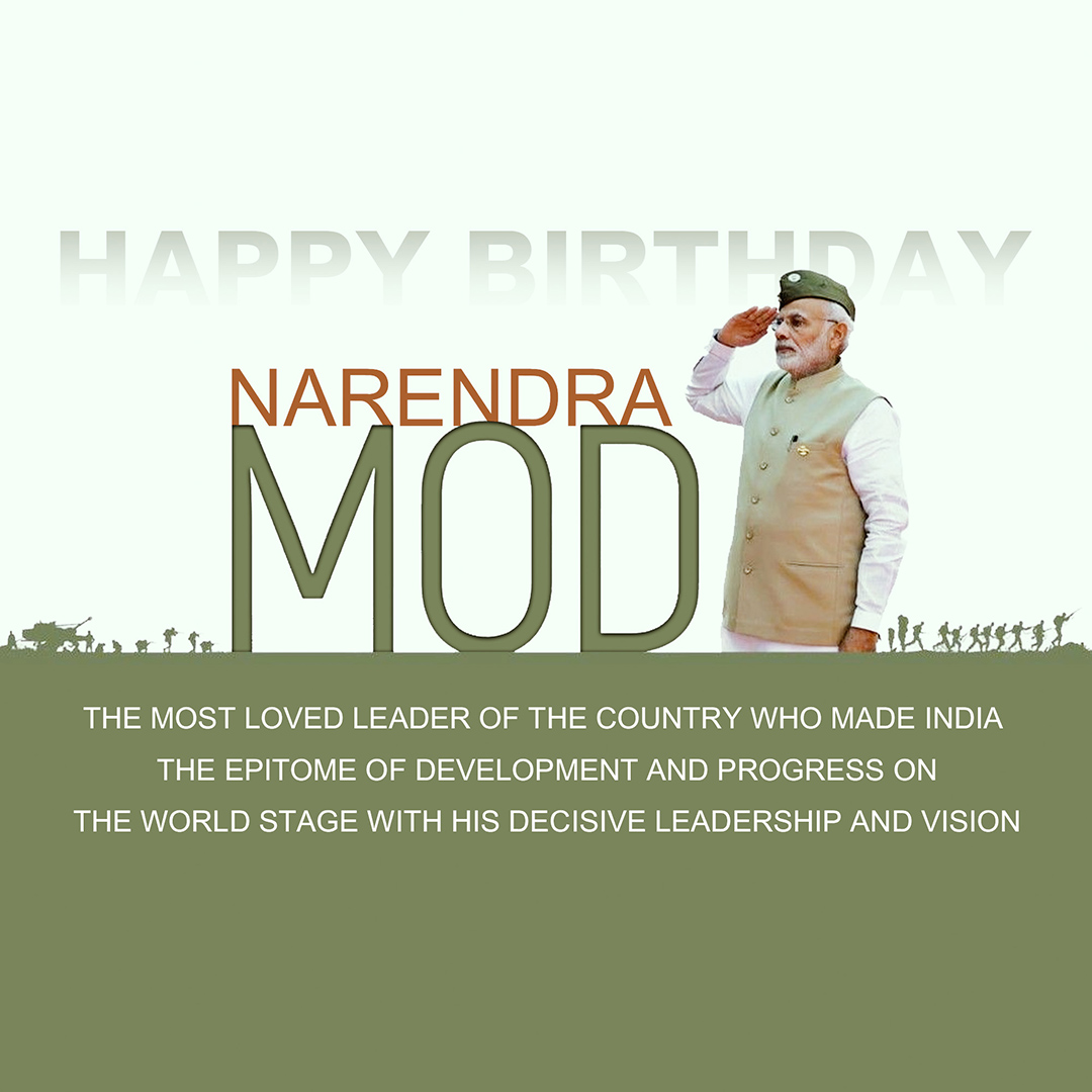 Narendra Modi Happy Birthday