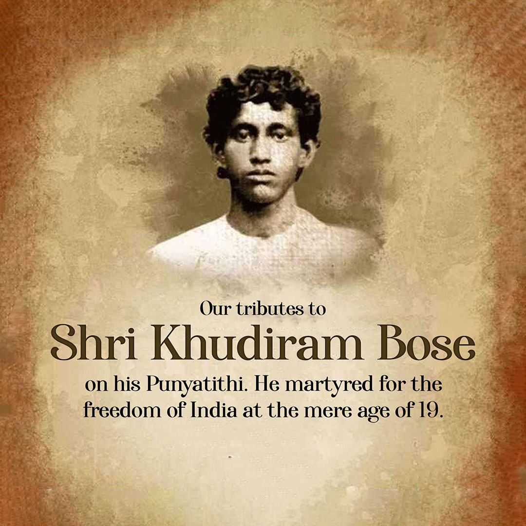 Khudiram Bose Death Anniversary