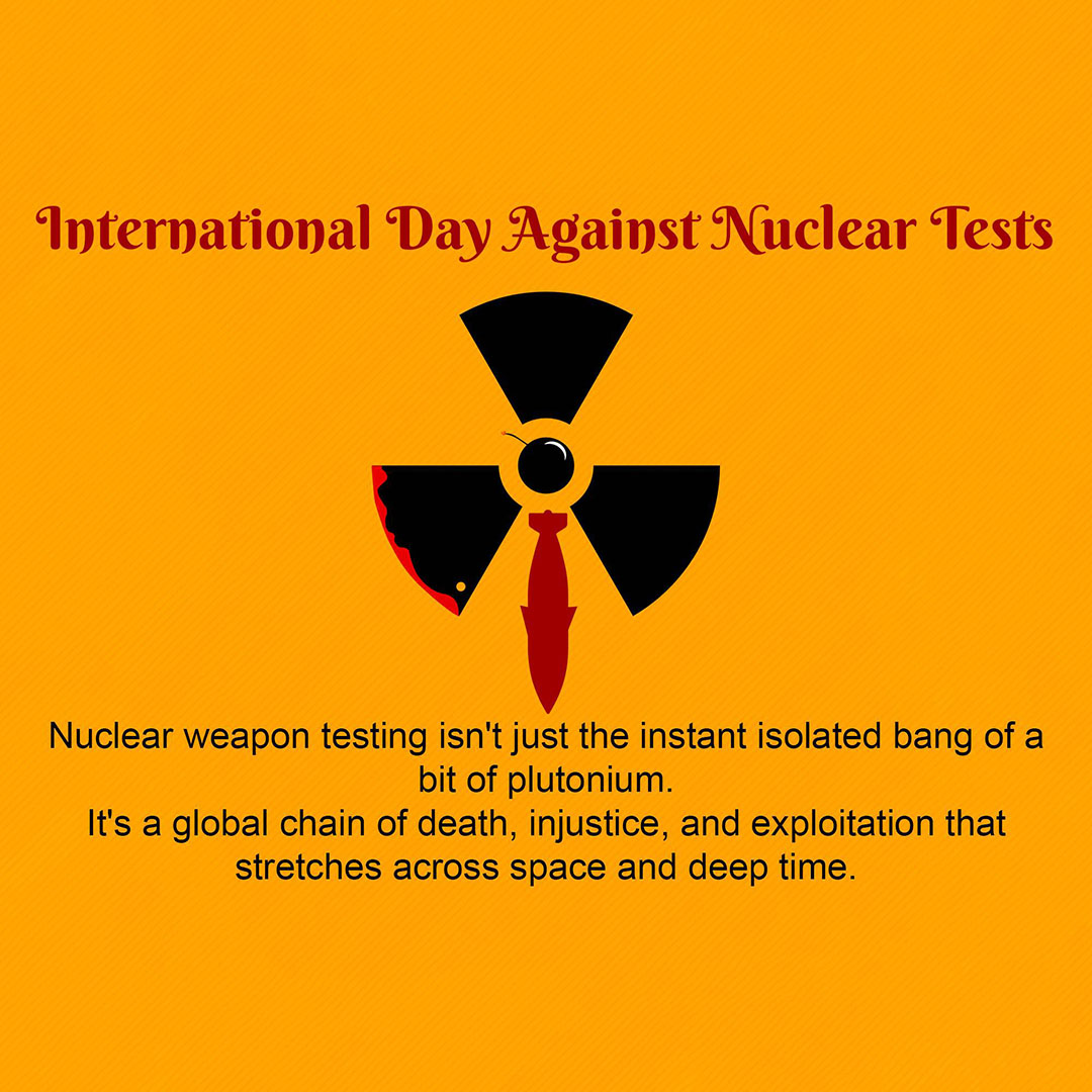 Day of Against Nuclear Tests Day