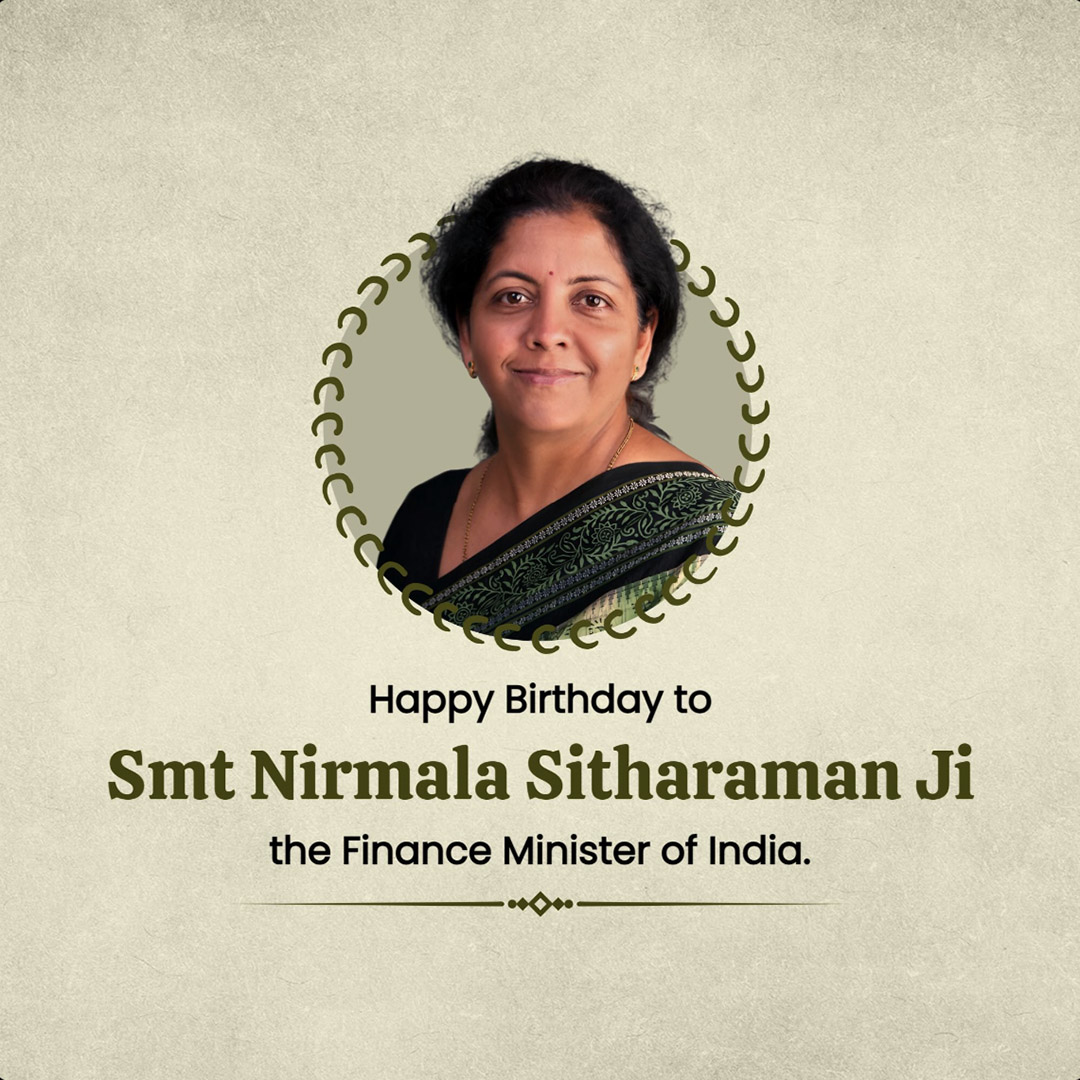 Niramala Sitaraman Birthday