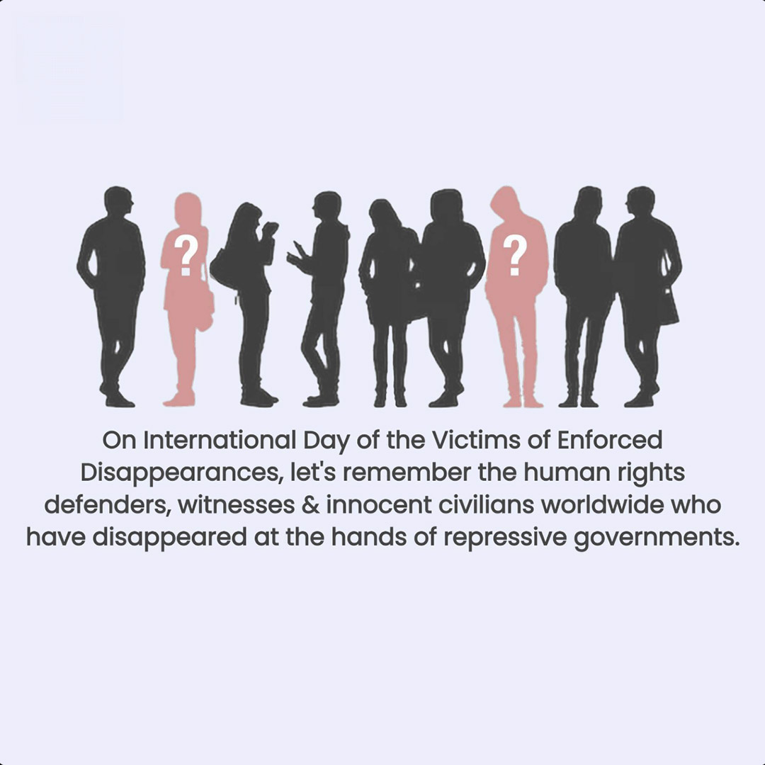 Victims of Enforced Disappearances Day