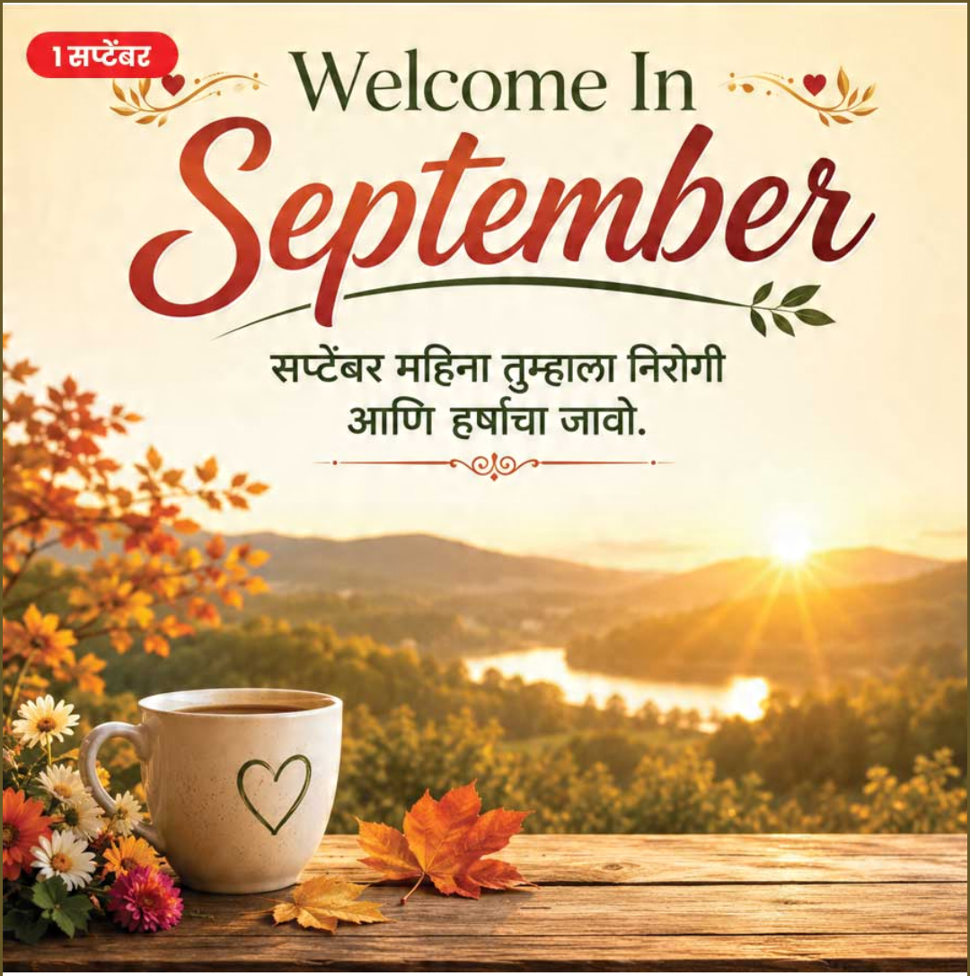 Welcome September