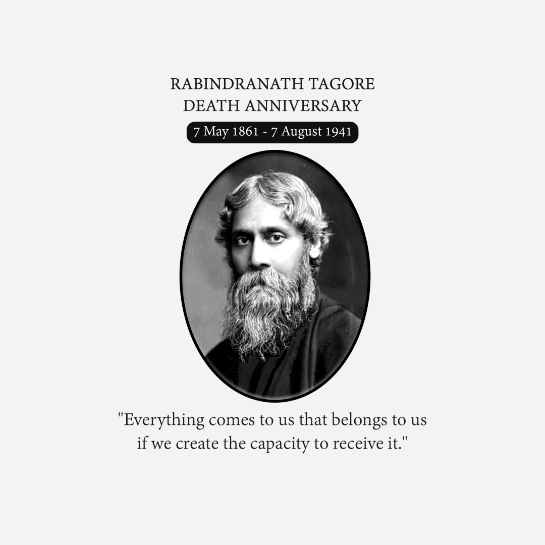 Rabindranath Tagore Death Anniversary