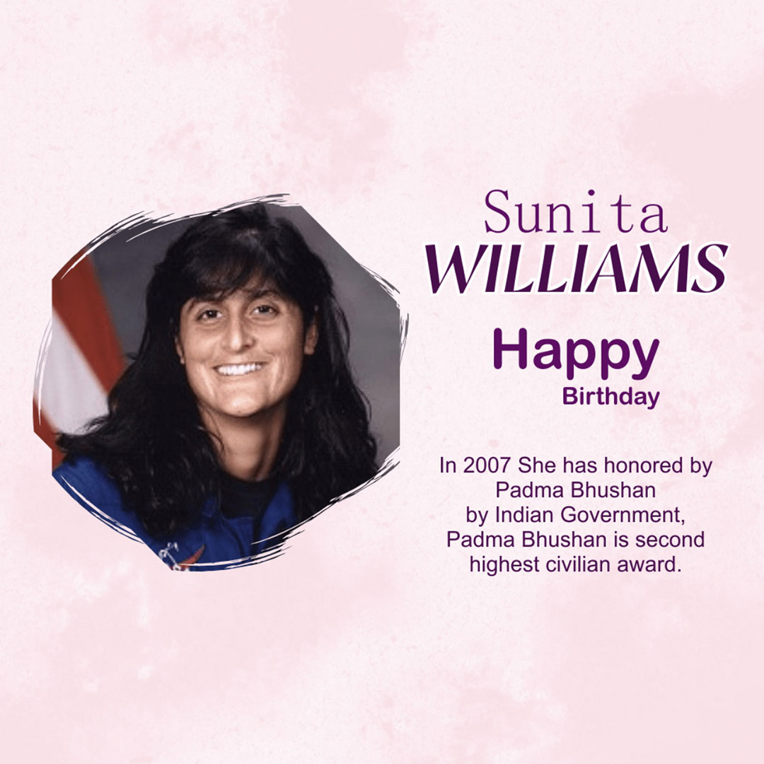 Sunita Williams Birthday