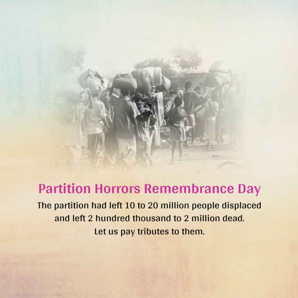 Partition Horrors Remembrance Day