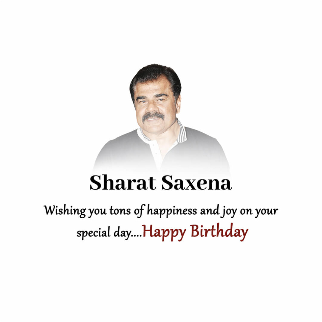 Sharat Saxena