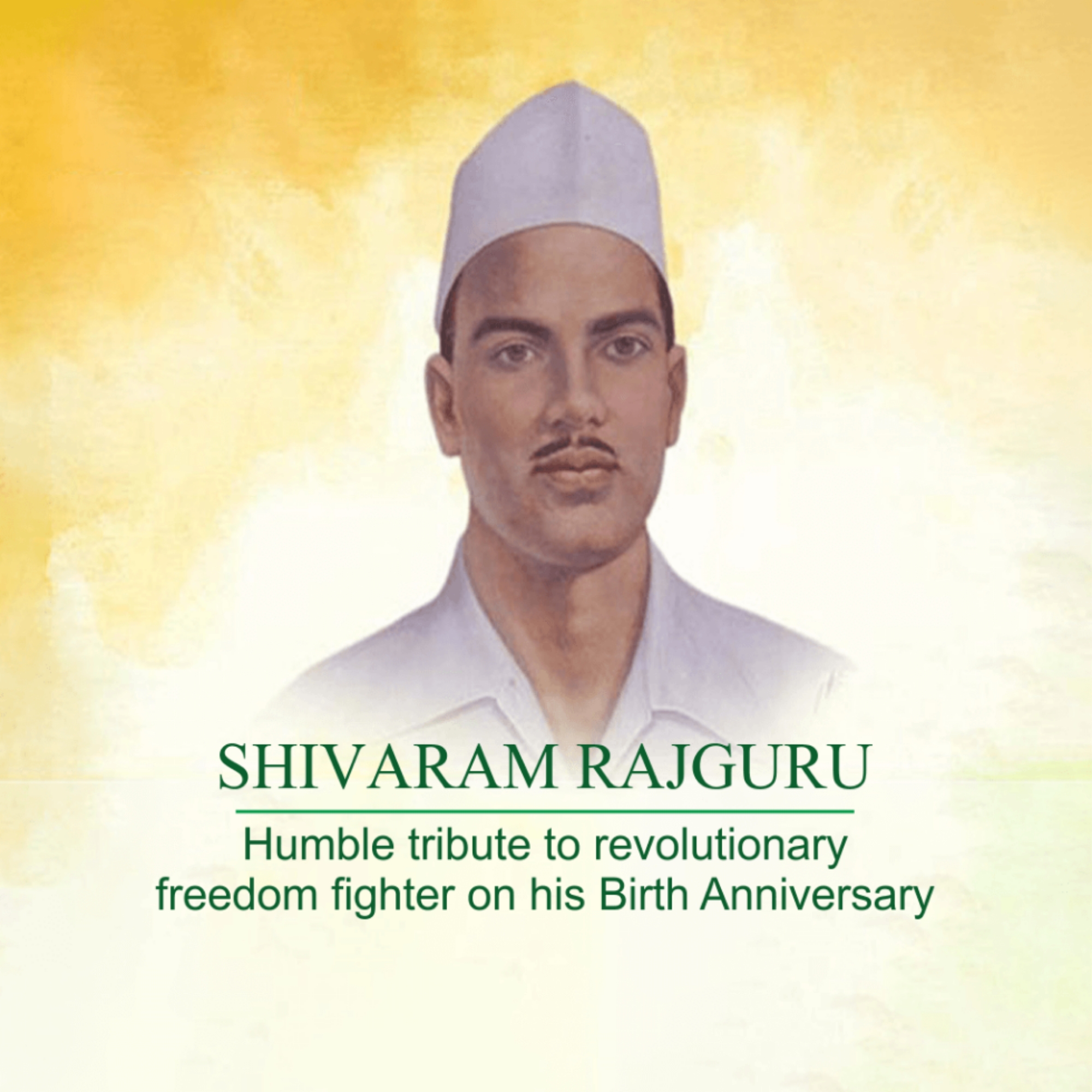Shivaram Hari Rajguru Birth Anniversary