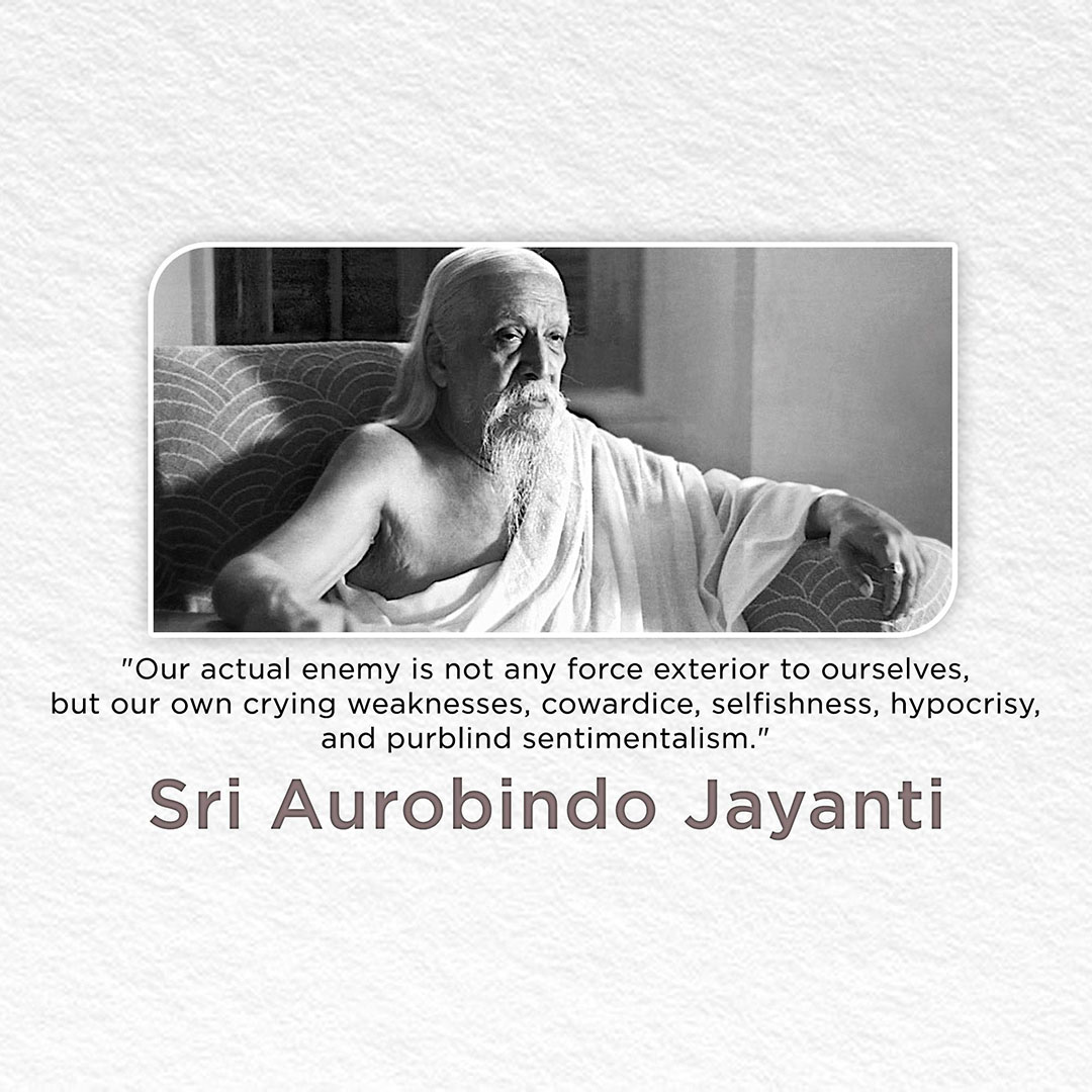 Sri Aurobindo Birth Anniversary