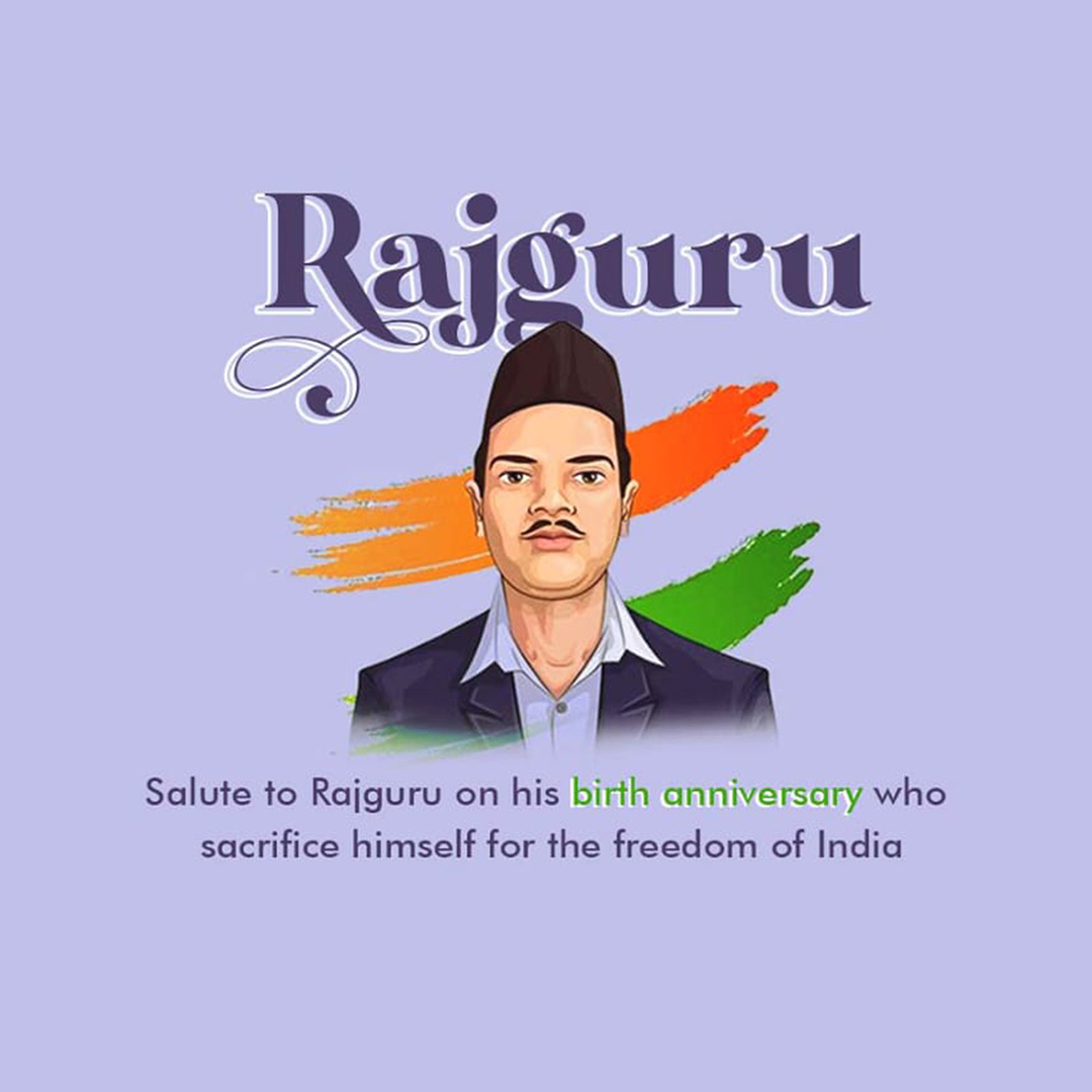 Shivaram Hari Rajguru Birth Anniversary