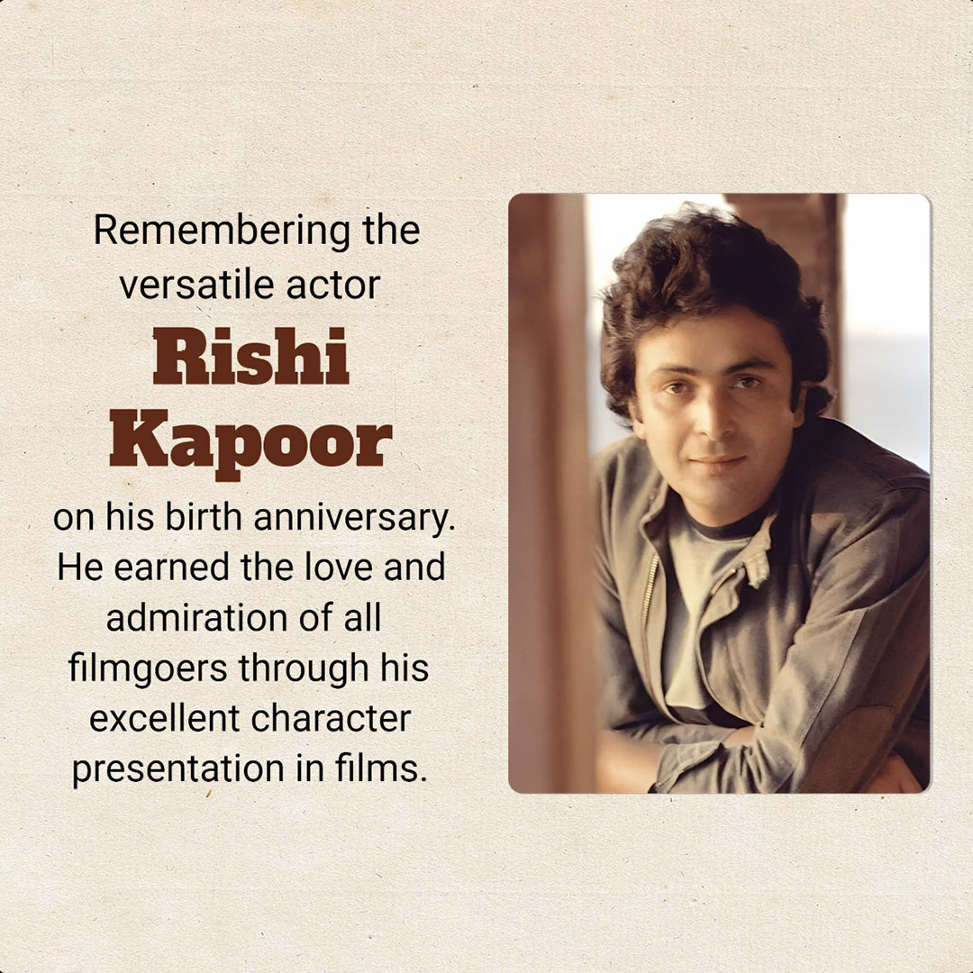 Rishi Kapoor Birth Anniversary