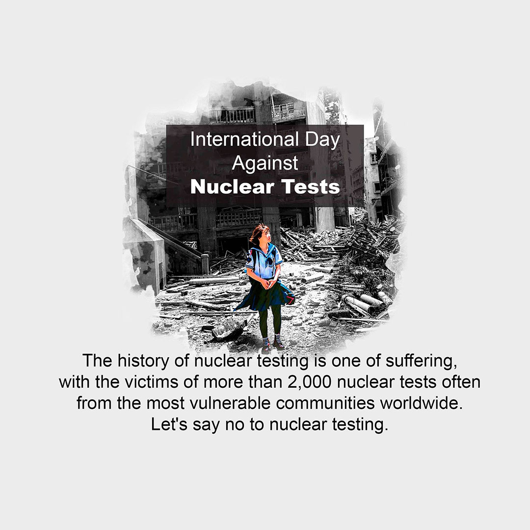 Day of Against Nuclear Tests Day