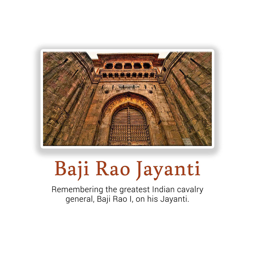 Peshwa Bajirao Jayanti