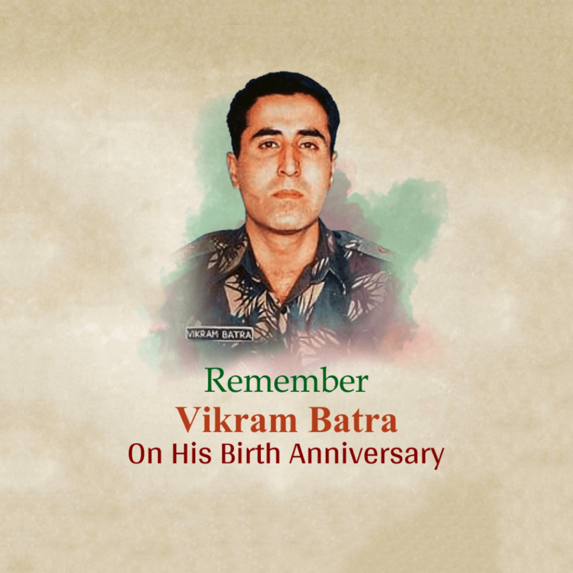 Vikram Batra Birthday Anniversary