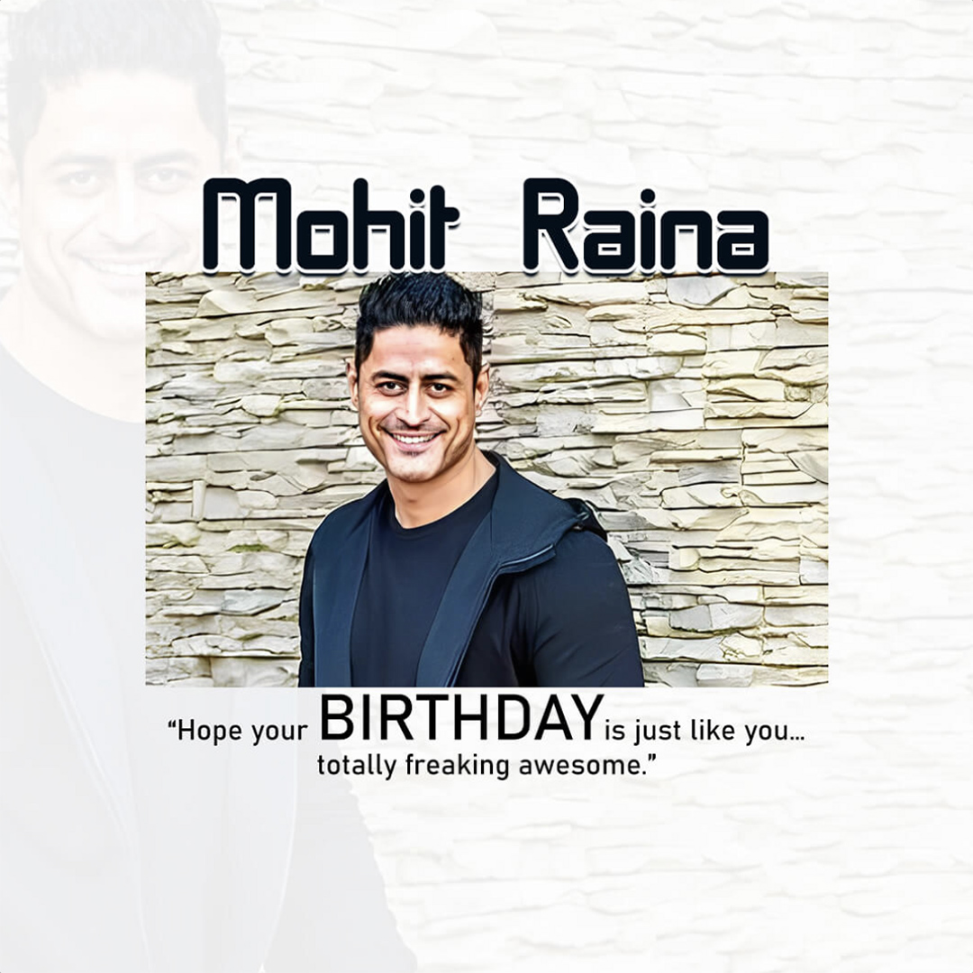 Mohit Raina