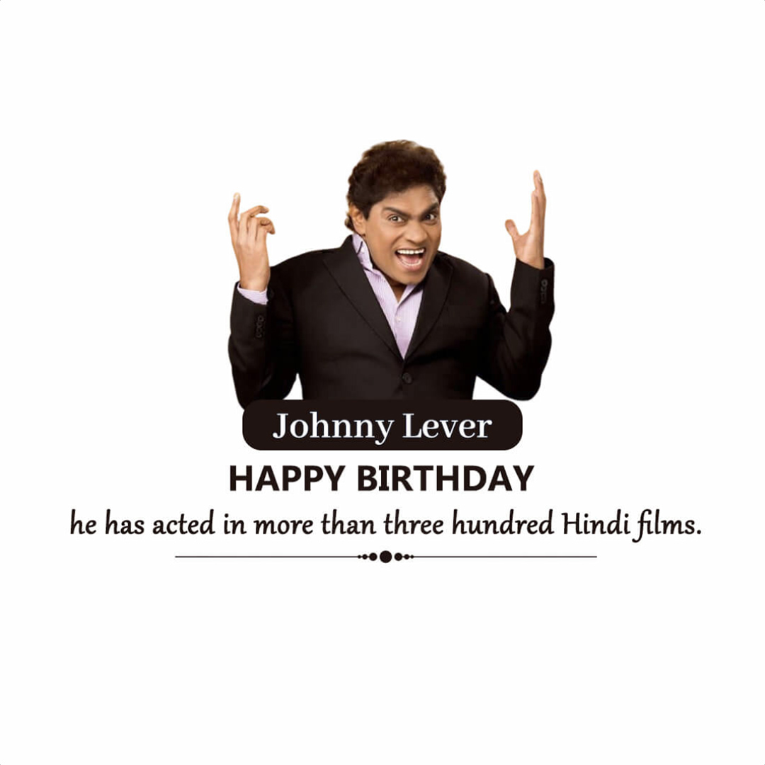 Johnny Lever